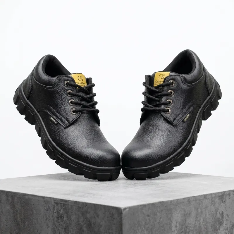 Sepatu Safety Tali Pendek Cheking